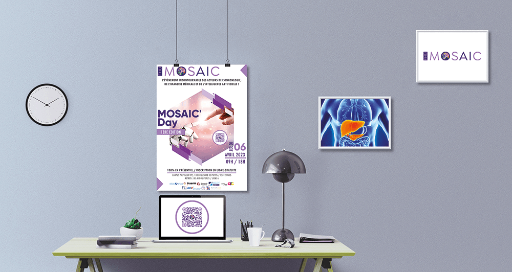 MOSAIC' Day - L'évènement incontournable des acteurs de l'oncologie, de l'imagerie médicale & de l'intelligence artificielle !